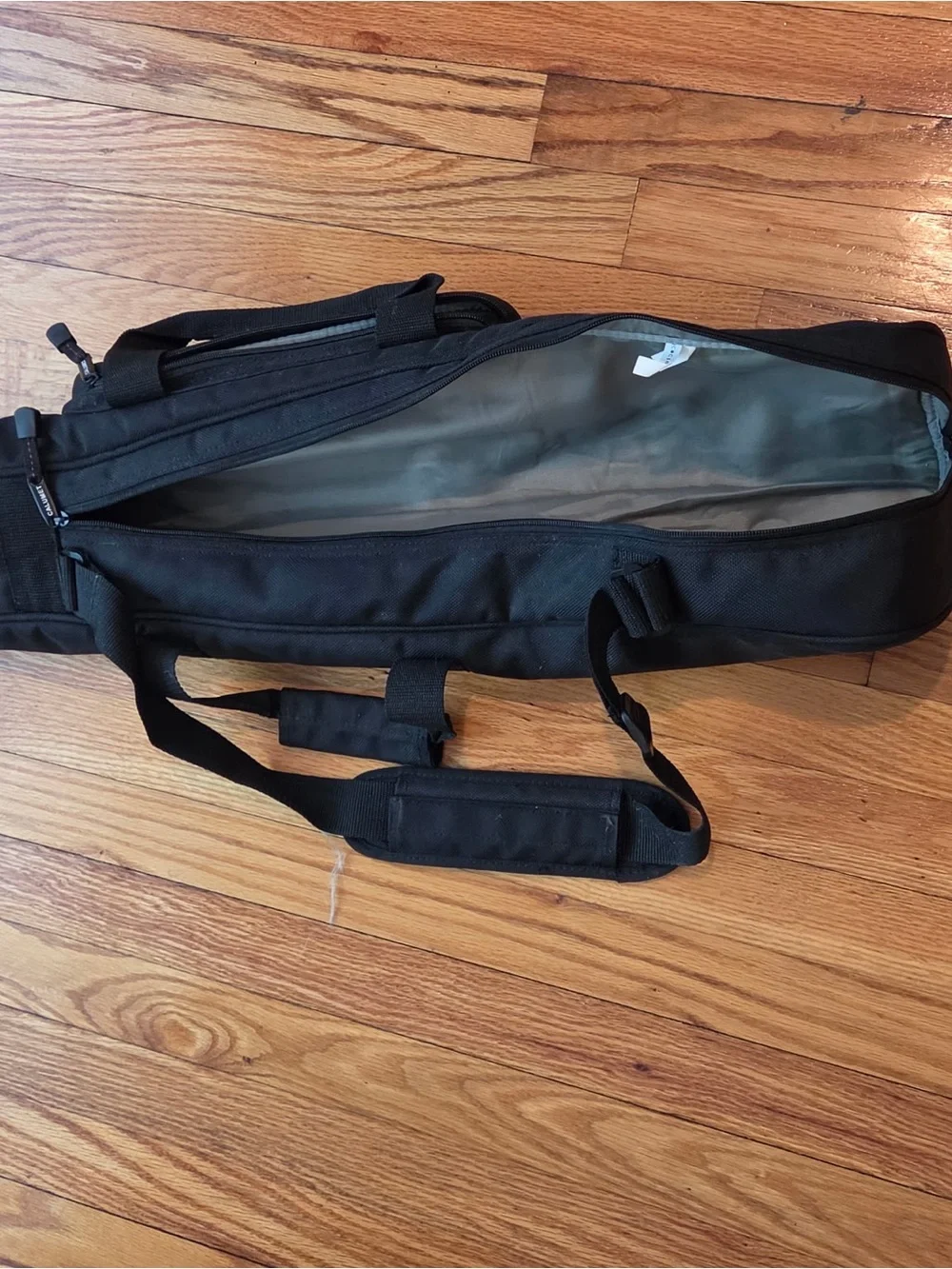 Manfrotto Black Camera Tripod with Fluid Ball Head and case